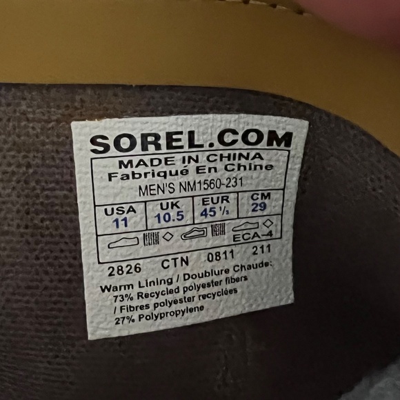 Sorel 1964 Premium T CVS Cordovan Waterproof Snow Boots NM1560-231 Size 11. - Picture 7 of 7